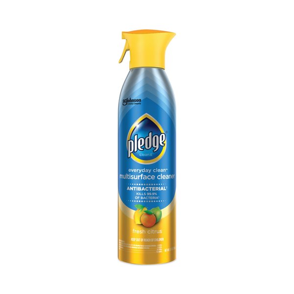 Pledge Cleaners & Detergents, Aerosol Spray, Citrus, 6 PK 307951